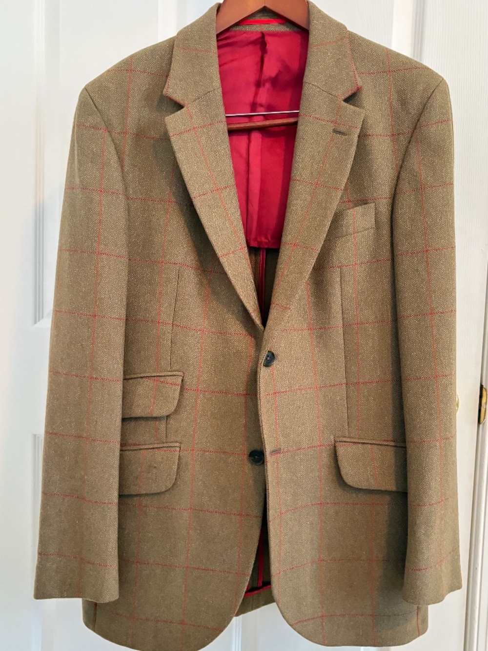 Hackett Tweed hunting jacket